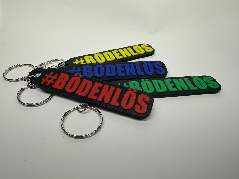 Schlüsselanhänger #BÖDENLÖS