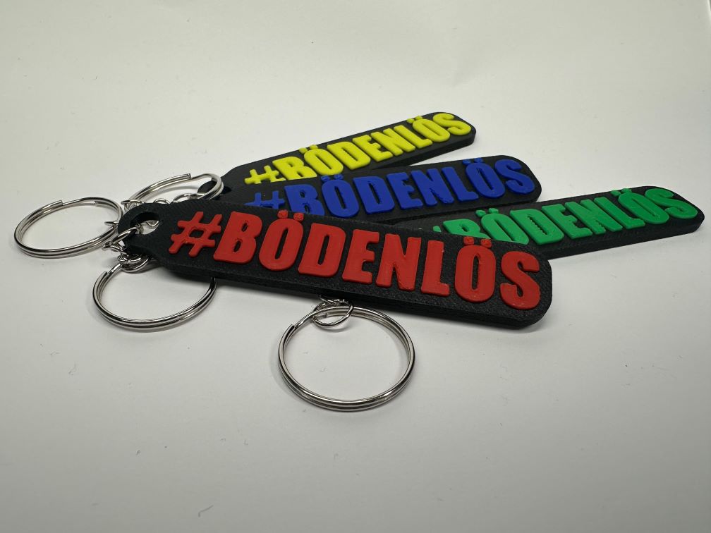 Schlüsselanhänger #BÖDENLÖS