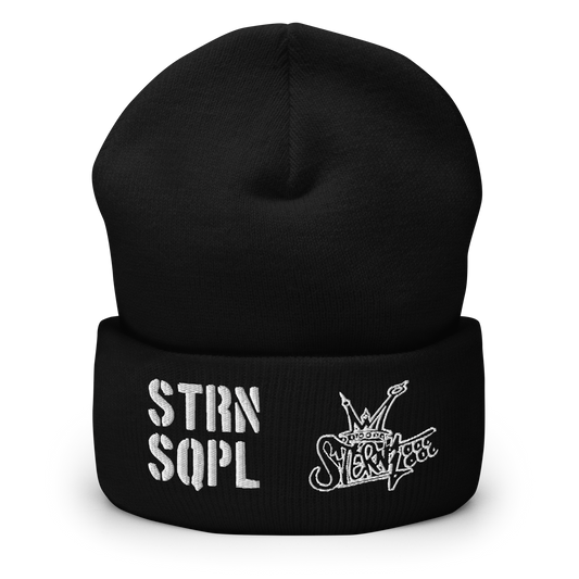 Umgeschlagene Beanie