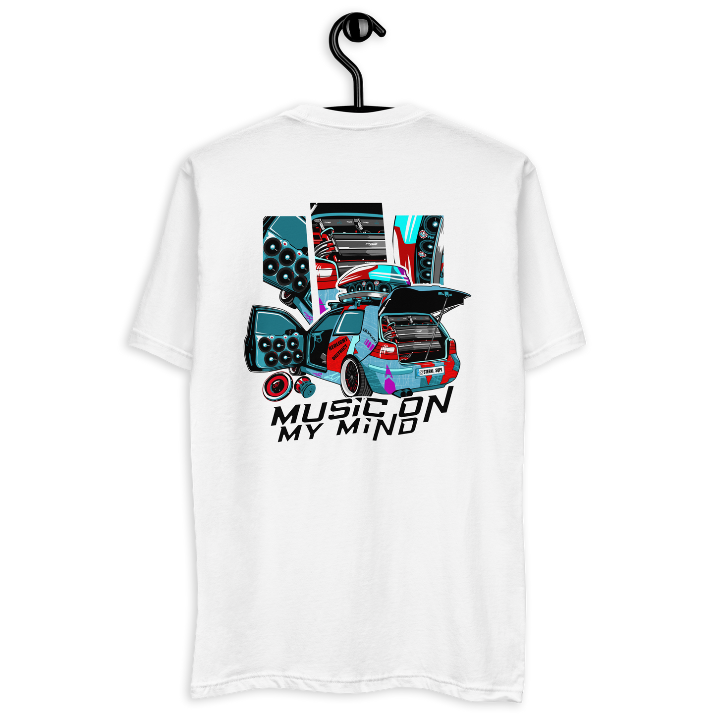 Kurzärmeliges T-Shirt Sterni_SQPL Design 2