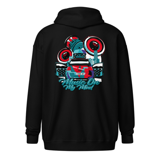 Unisex Zip Hoodie Sterni_SQPL Design 1