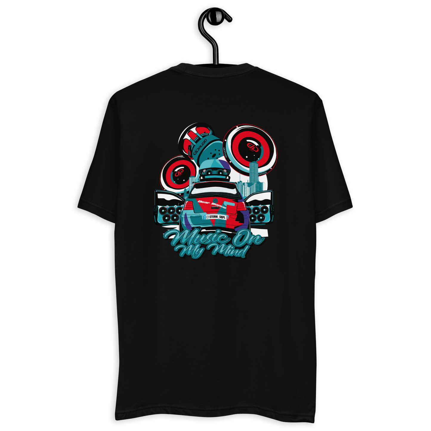 Kurzärmeliges T-Shirt Sterni_SQPL Design 1