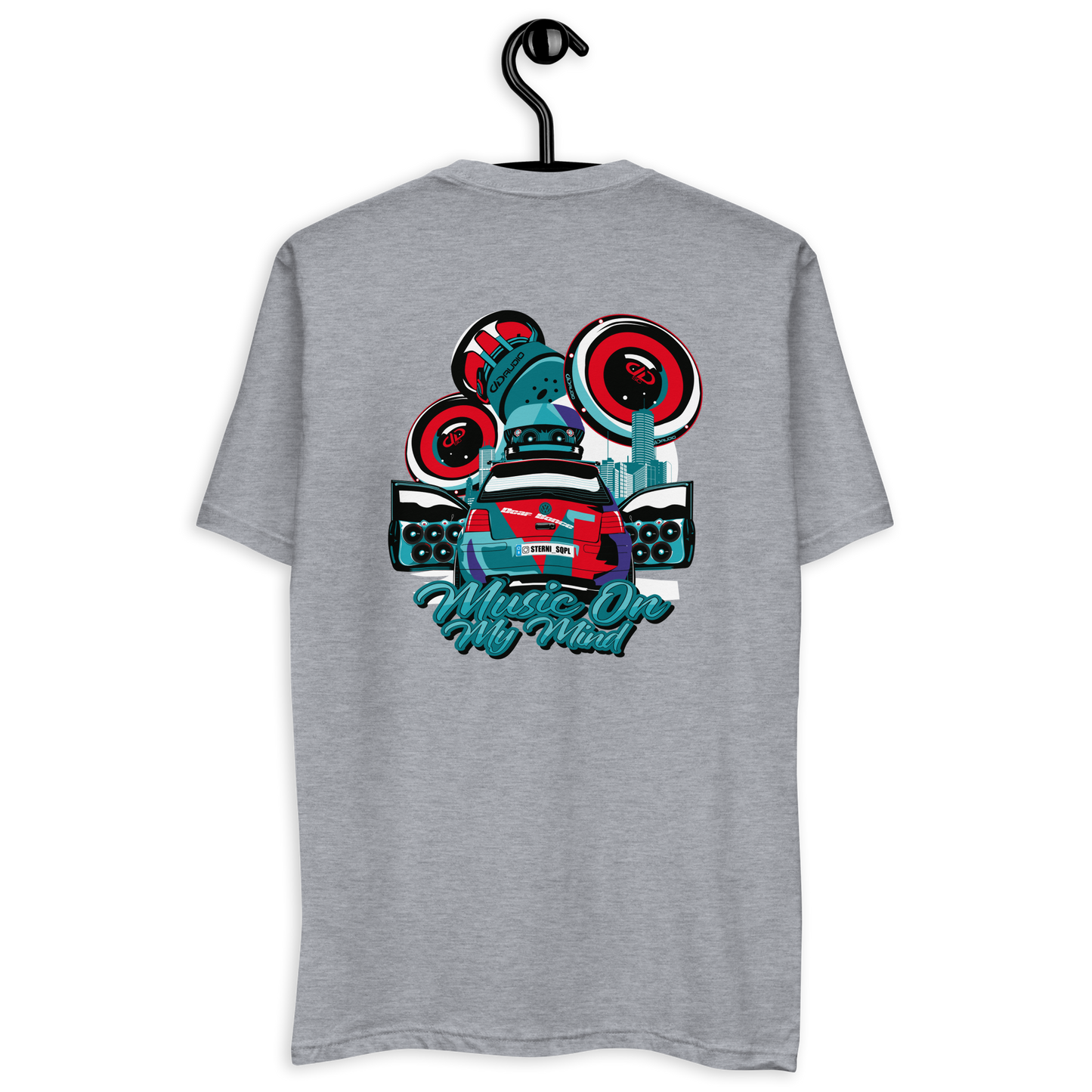 Kurzärmeliges T-Shirt Sterni_SQPL Design 1